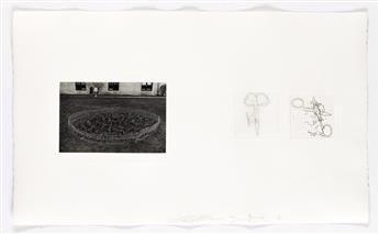 LEE FRIEDLANDER (1934- )/JIM DINE (1935- ) A selection of 8 plates from the portfolio Photographs & Etchings.